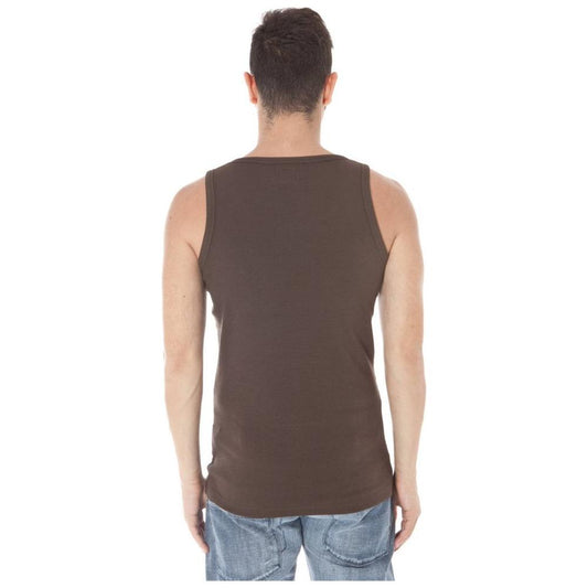 Zuelements Brown Cotton T-Shirt Zuelements