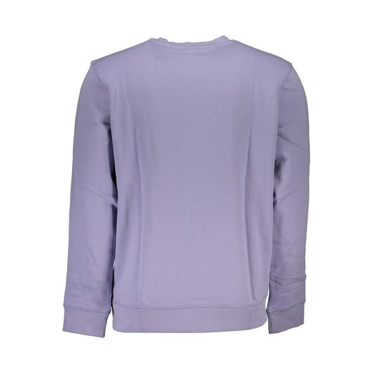 Hugo Boss Purple Cotton Sweater Hugo Boss