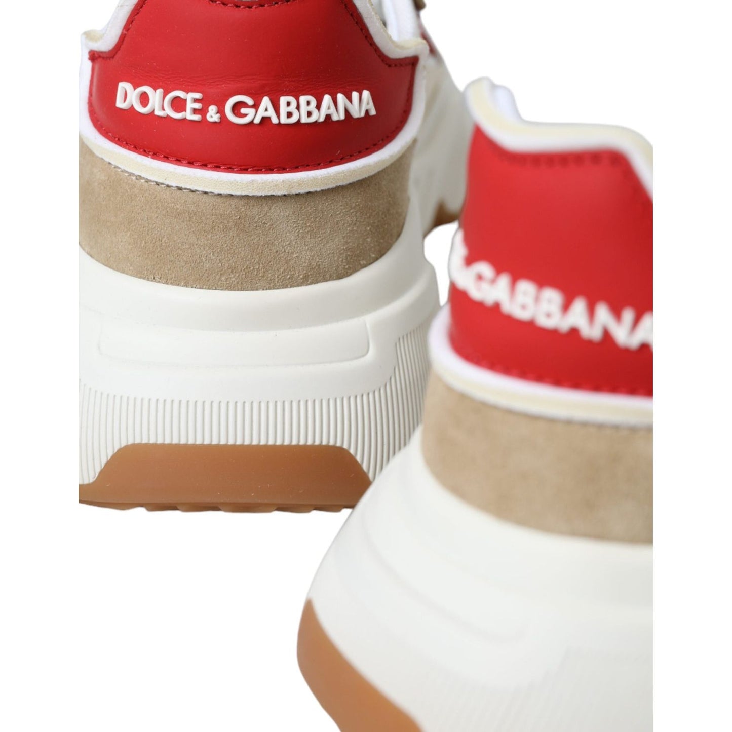 Dolce & Gabbana Multicolor Leather DAYMASTER Sneakers Men Shoes Dolce & Gabbana