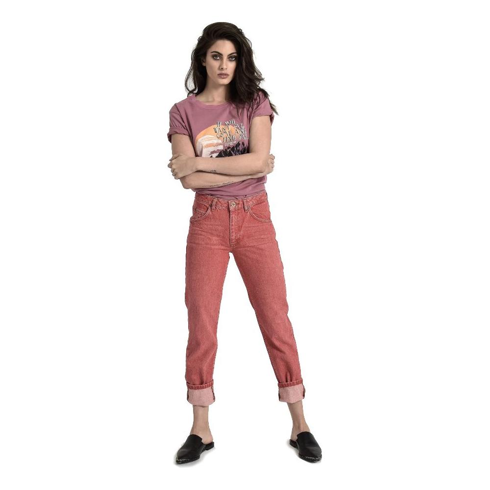 One Teaspoon Red Cotton Women Jeans One Teaspoon