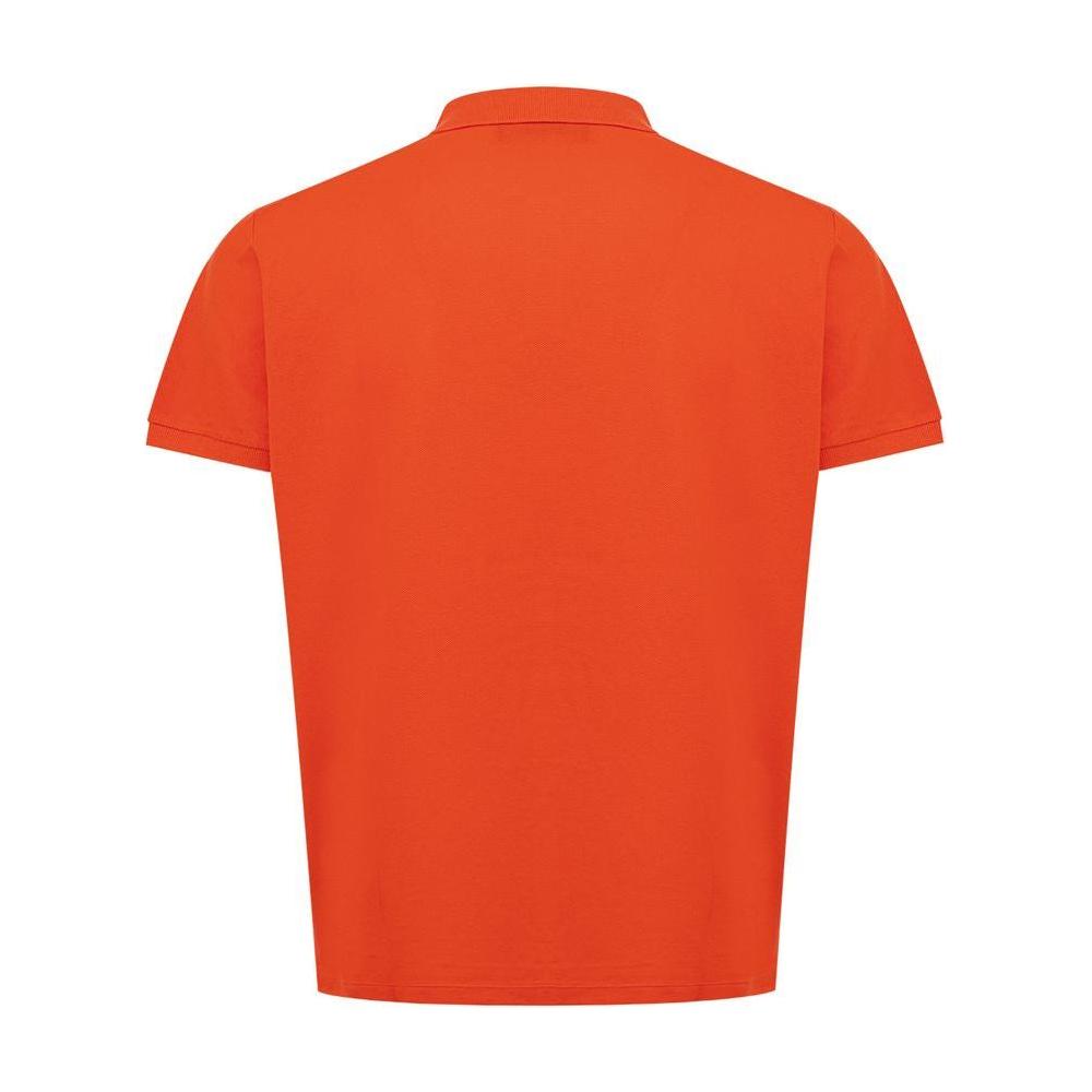 Dsquared² Orange Cotton Polo Shirt Dsquared²