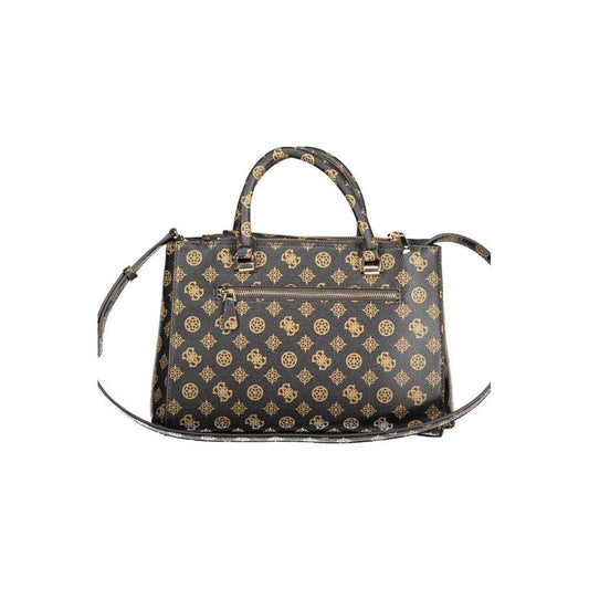 Guess Jeans Brown Polyethylene Handbag Guess Jeans