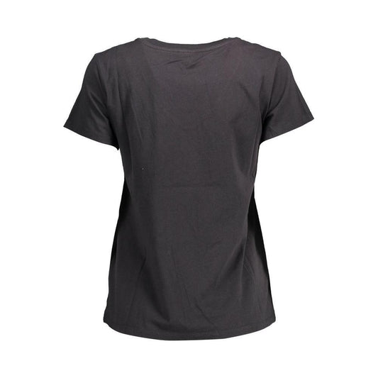 Levi's Black Cotton Women Top Levi's