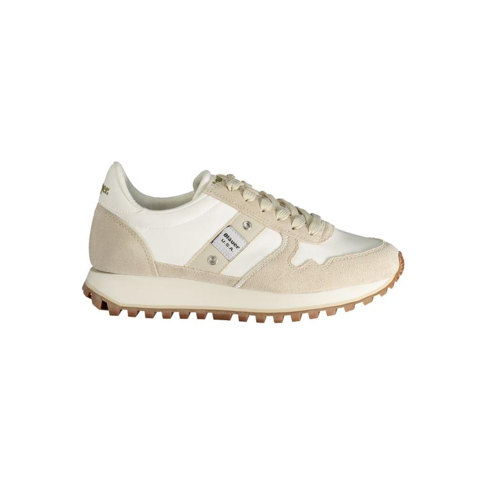 Blauer Beige Polyester Sneaker Blauer