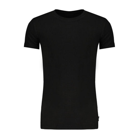 Gaudi Black Cotton T-Shirt