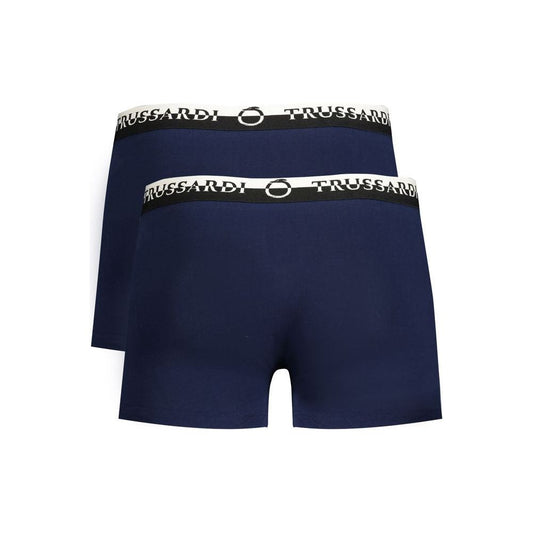 Blue Cotton Underwear