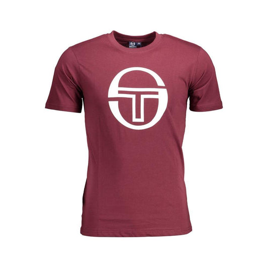 Sergio Tacchini Purple Cotton T-Shirt Sergio Tacchini