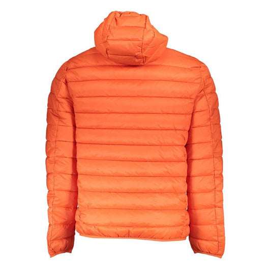 Norway 1963 Vibrant Orange Hooded Polyamide Jacket Norway 1963