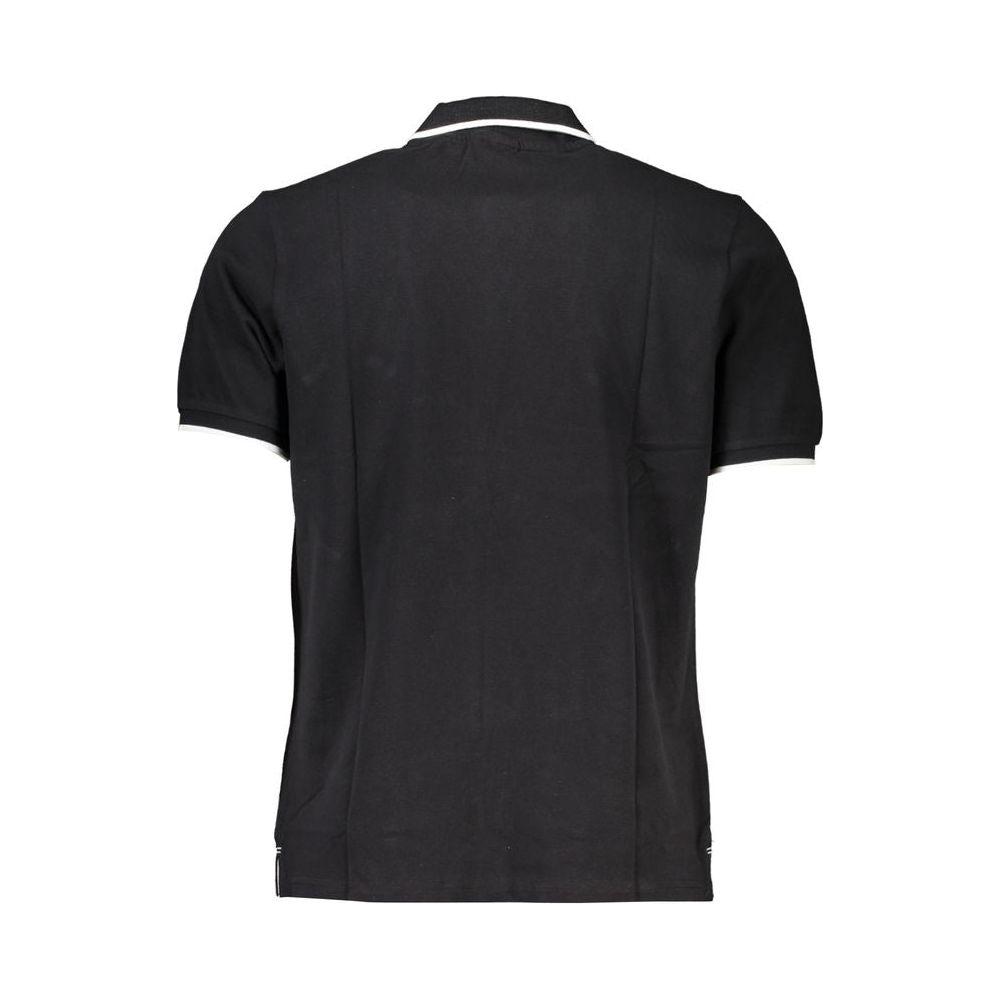 North Sails Black Cotton Polo Shirt North Sails