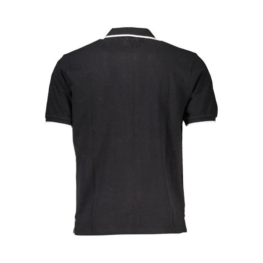 North Sails Black Cotton Polo Shirt North Sails