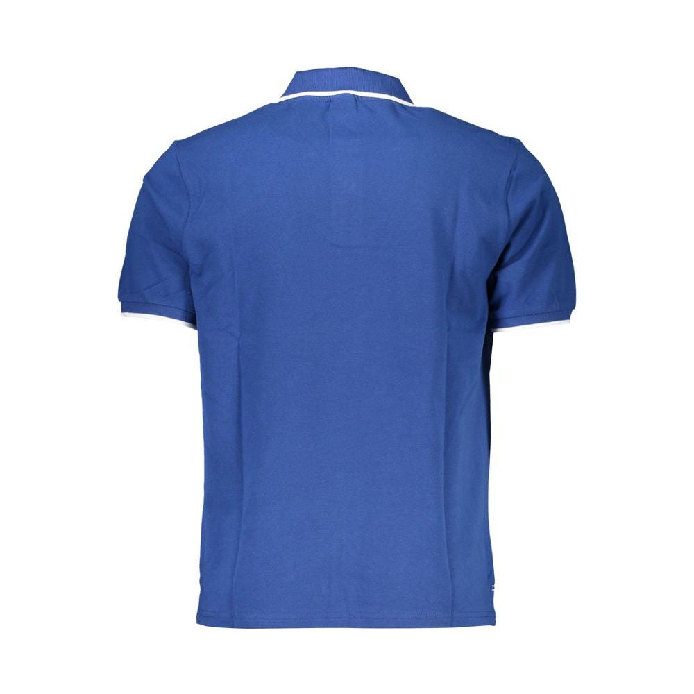 North Sails Blue Cotton Polo Shirt