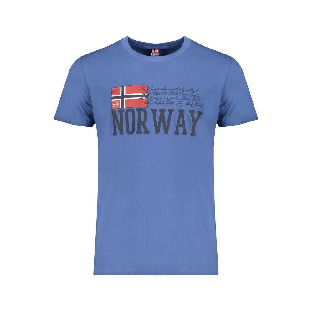 Norway 1963 Blue Cotton T-Shirt Norway 1963