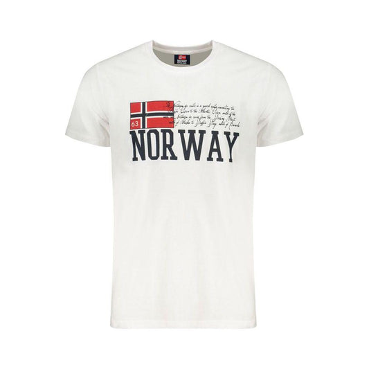 Norway 1963 White Cotton T-Shirt Norway 1963