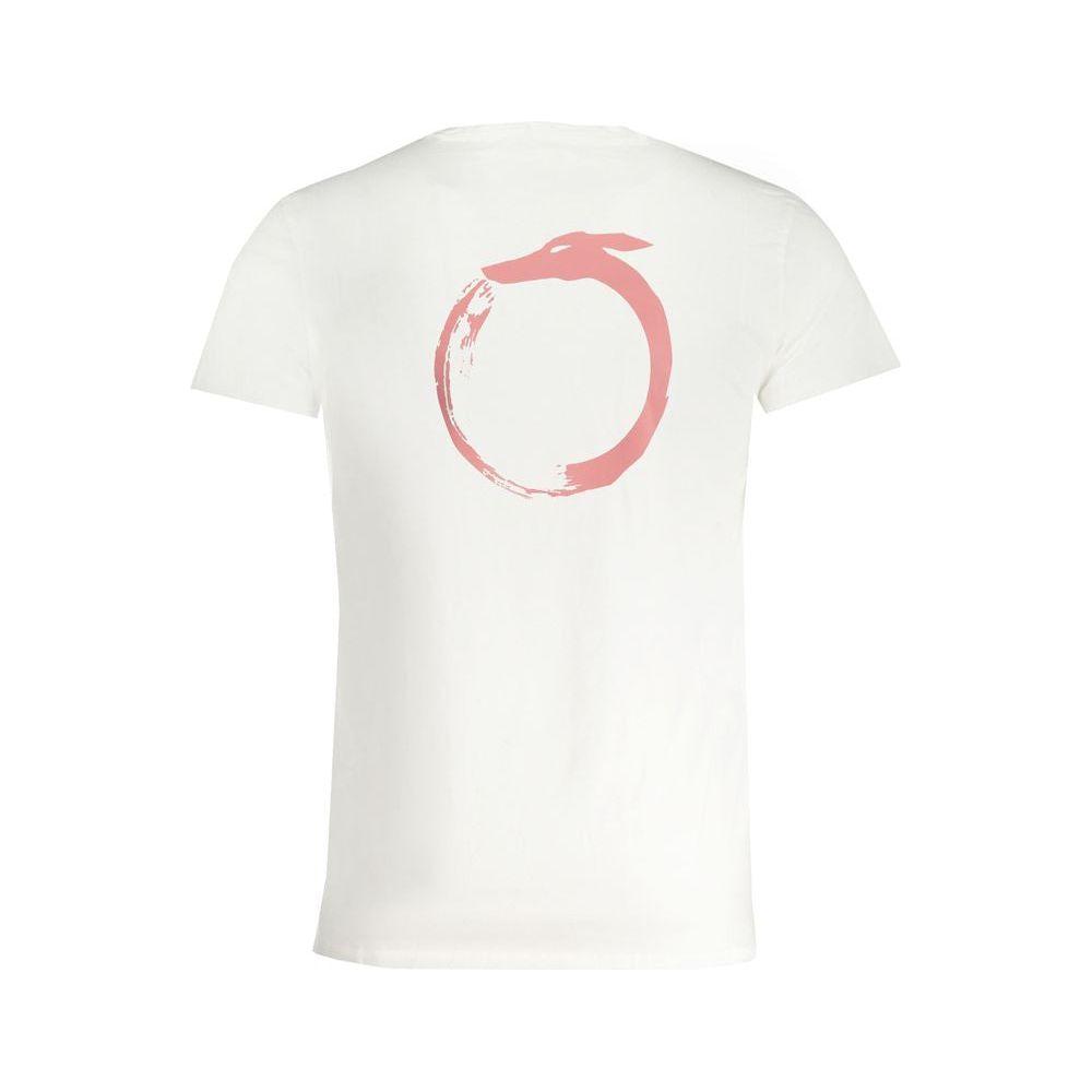 Trussardi White Cotton T-Shirt Trussardi