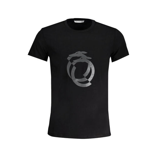 Black Cotton T-Shirt