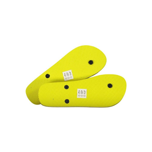 Norway 1963 Yellow Polyethylene Sandal Norway 1963