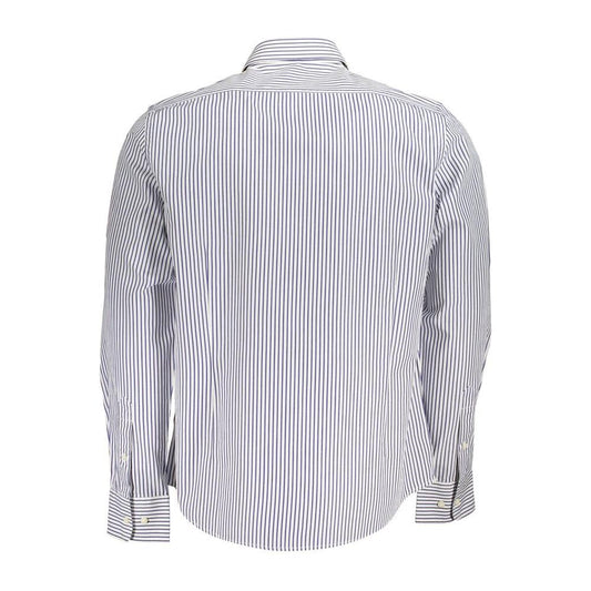 La Martina Elegant Long-Sleeved Striped Shirt for Men La Martina