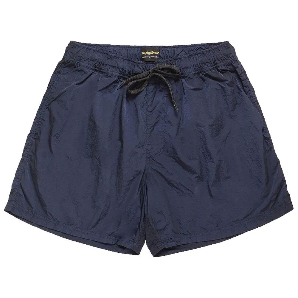 Refrigiwear Blue Nylon Men's Swim Trunk Refrigiwear