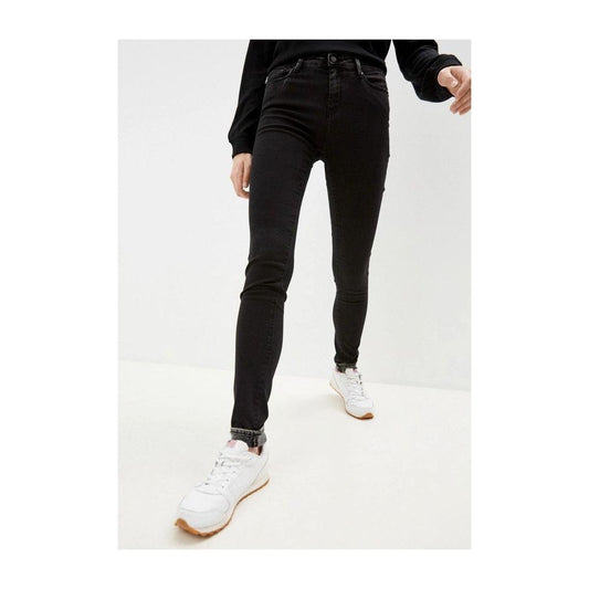 Love Moschino Black Cotton Women Jeans Love Moschino