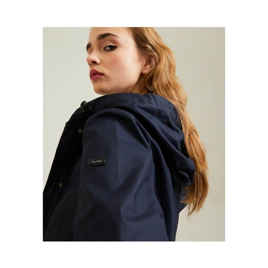 Refrigiwear Blue Polyester Women Jacket Refrigiwear