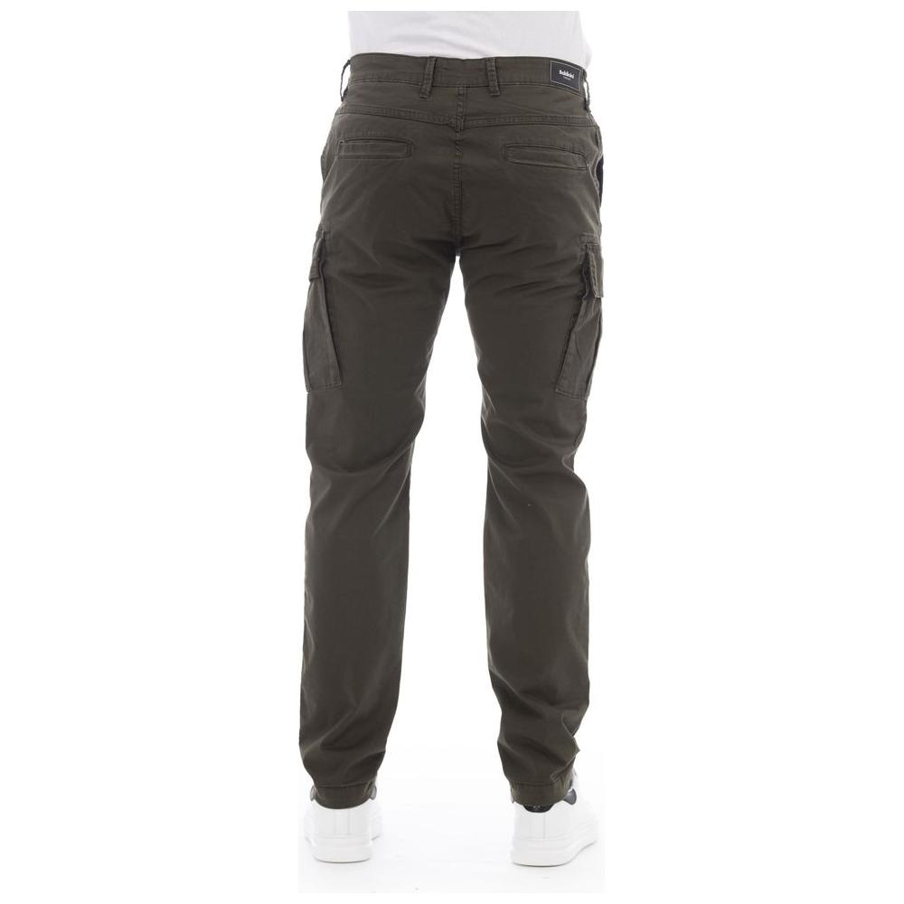 Baldinini Trend Army Cotton Men Trouser Baldinini Trend