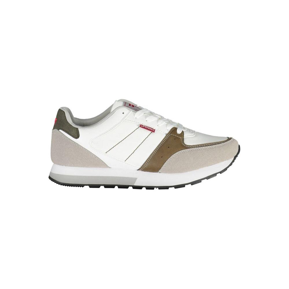 Carrera White Eco Leather Men Sneaker