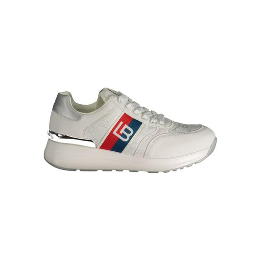 Laura Biagiotti White Polyester Sneaker Laura Biagiotti