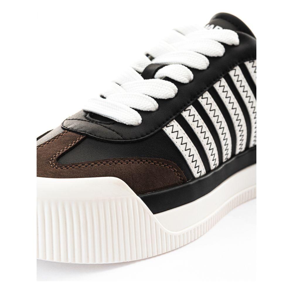 Dsquared² Black Leather Sneaker Dsquared²