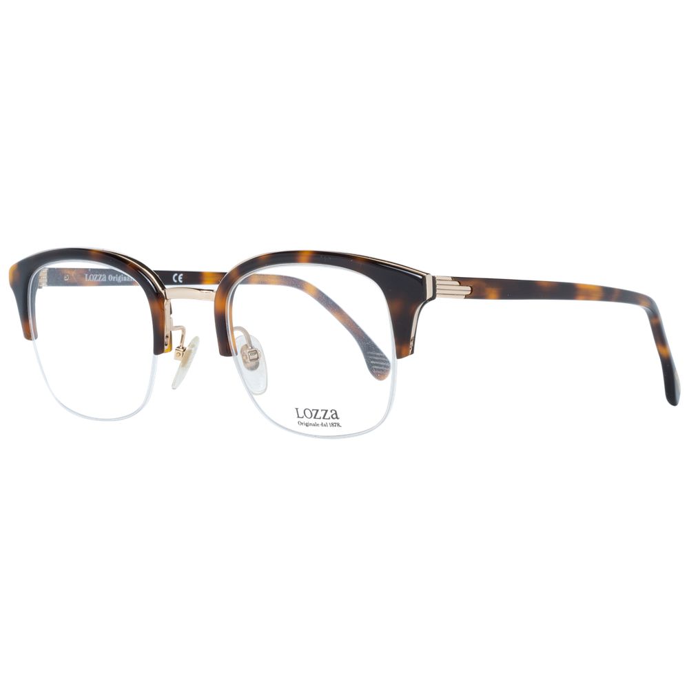 Lozza Brown Metal & Plastic Glasses (Frames)