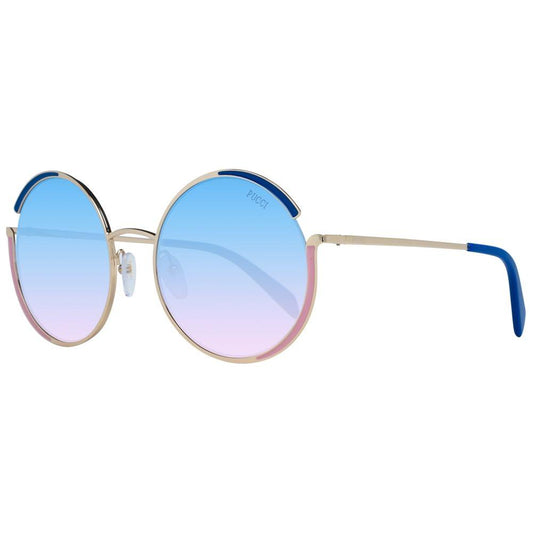 Emilio Pucci Gold Women Sunglasses Emilio Pucci