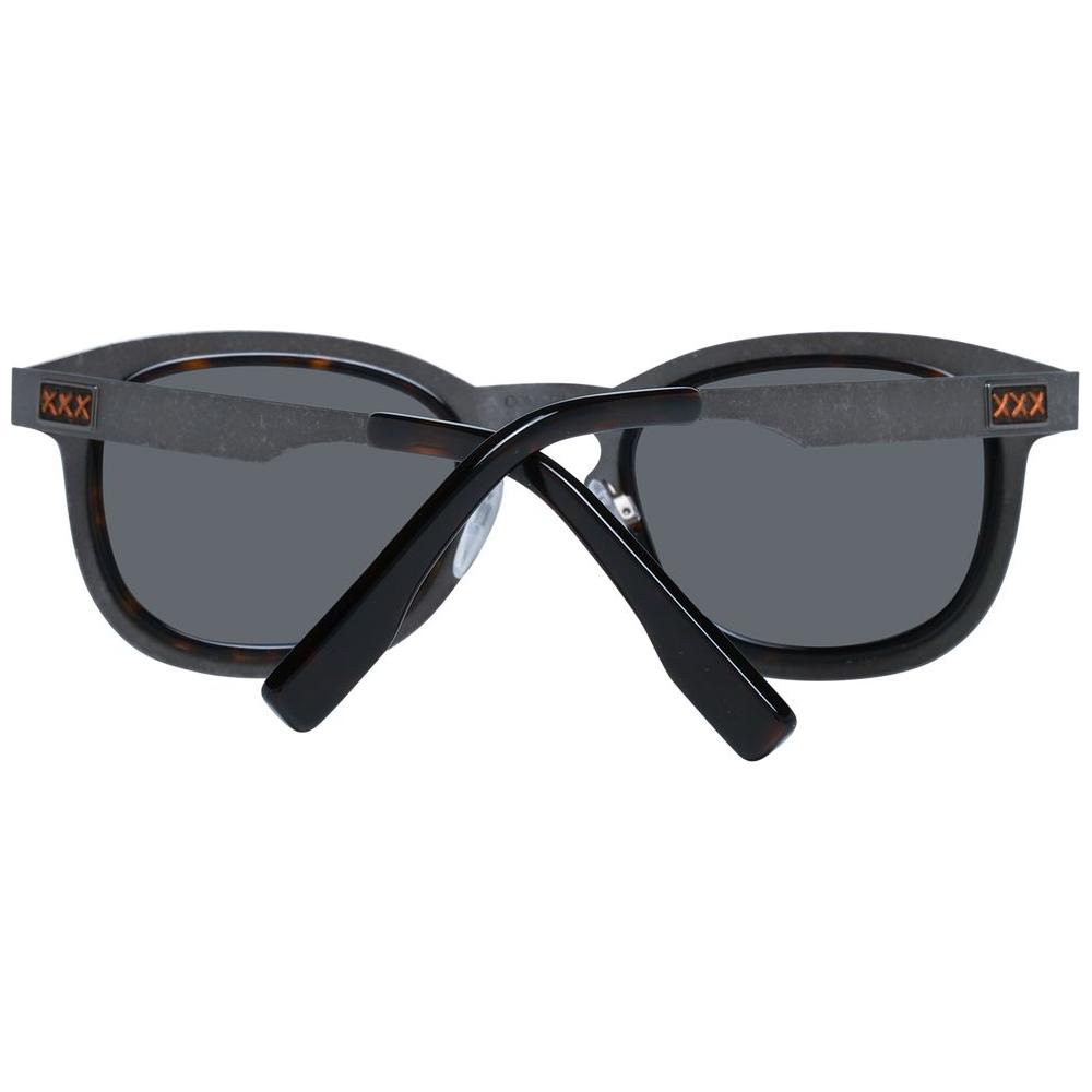 Zegna Couture Gray Men Sunglasses Zegna Couture