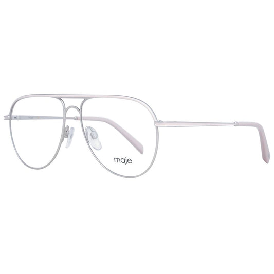 Maje Silver Stainless Steel Glasses (Frames) Maje