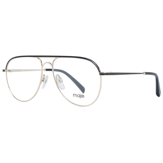 Maje Gold Stainless Steel Glasses (Frames) Maje