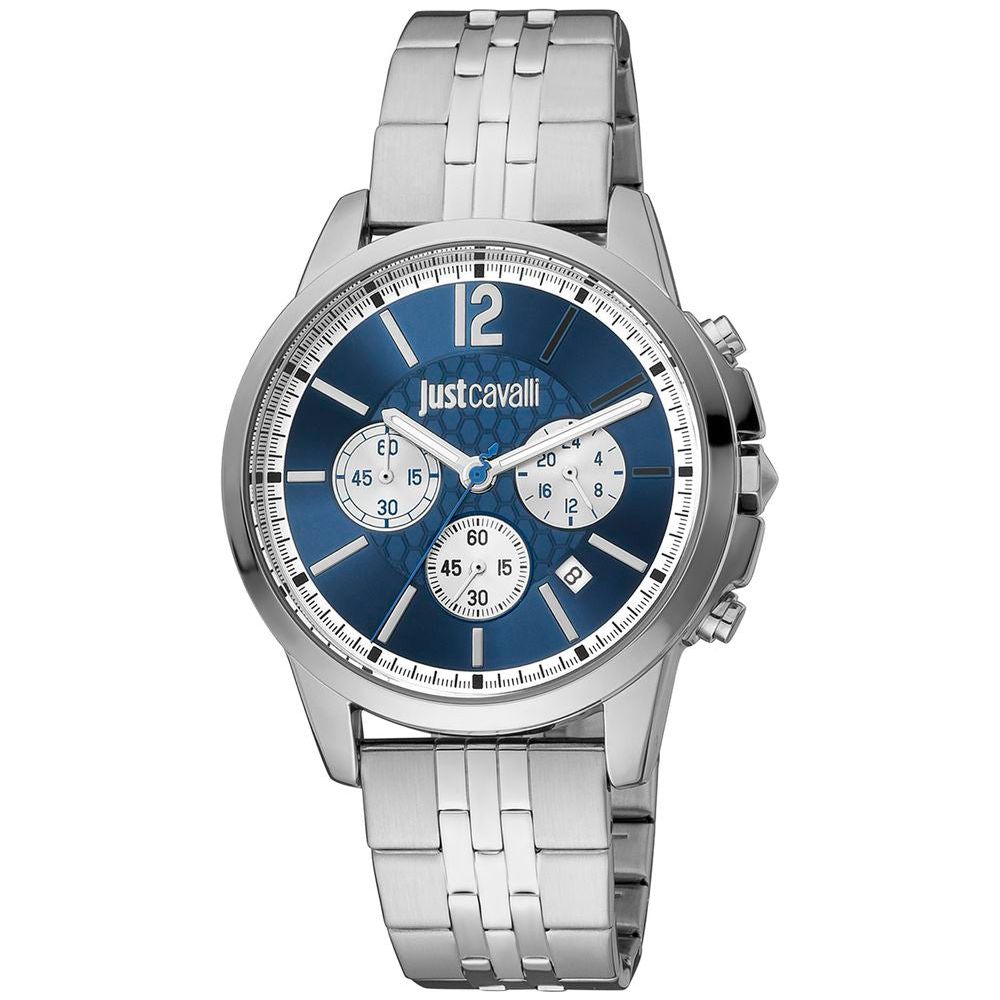 Just Cavalli Silver Men Watch Just Cavalli