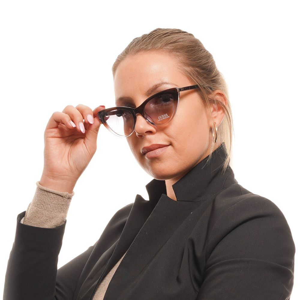 Guess Brown Plastic Sunglasses