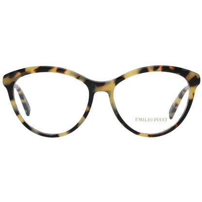 Emilio Pucci Brown Metal & Plastic Glasses (Frames)