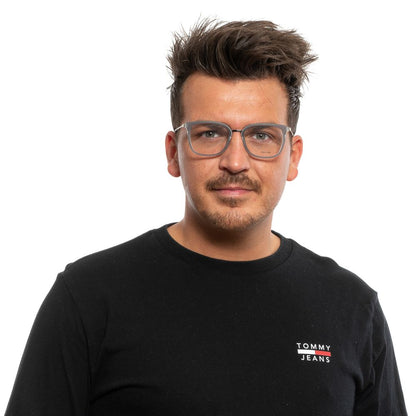 Police Gray Metal & Plastic Glasses (Frames)