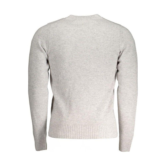 K-WAY Gray Wool Sweater K-WAY