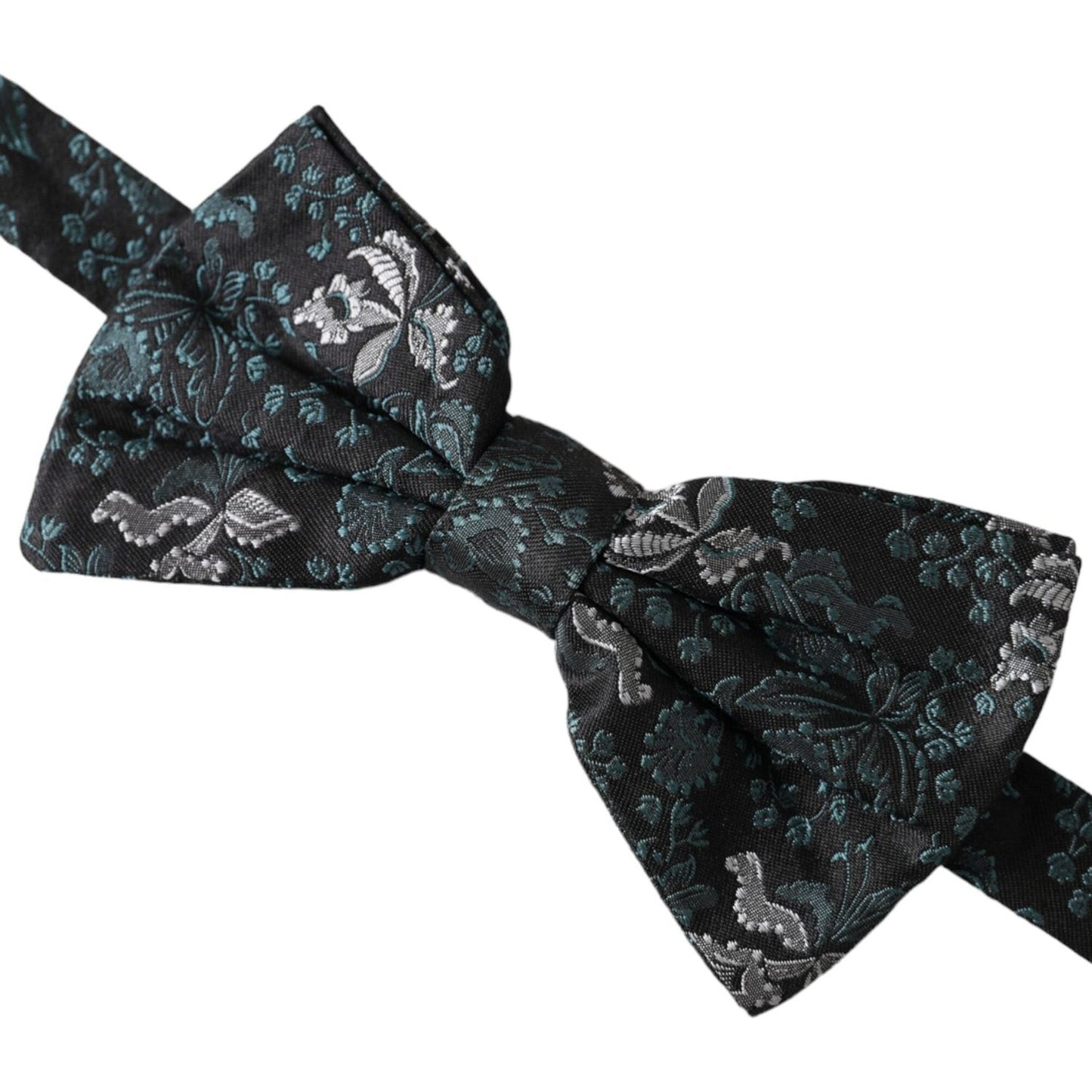 Dolce & Gabbana Multicolor Fantasy Floral Silk Adjustable Neck Men Bow Tie Dolce & Gabbana