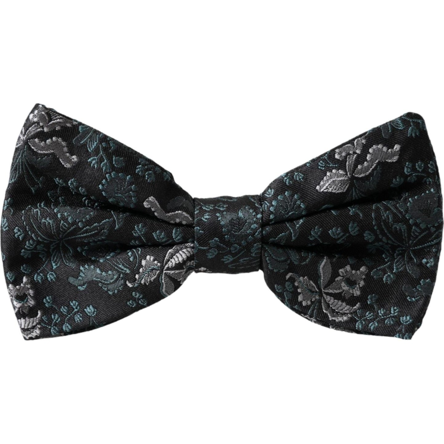 Dolce & Gabbana Multicolor Fantasy Floral Silk Adjustable Neck Men Bow Tie Dolce & Gabbana