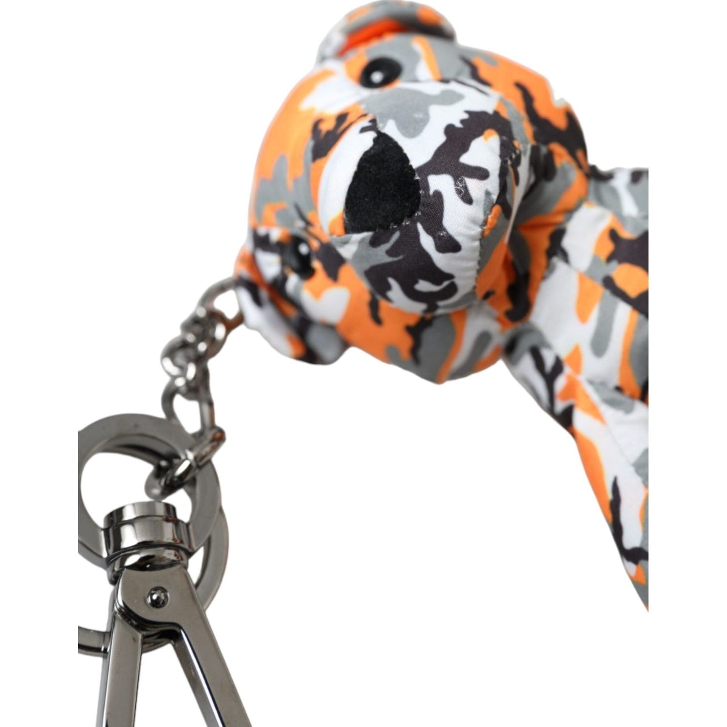 Dolce & Gabbana Multicolor Camouflage Animal Silhouette Keychain Keyring Dolce & Gabbana