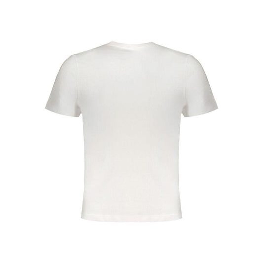 Kappa White Cotton T-Shirt Kappa