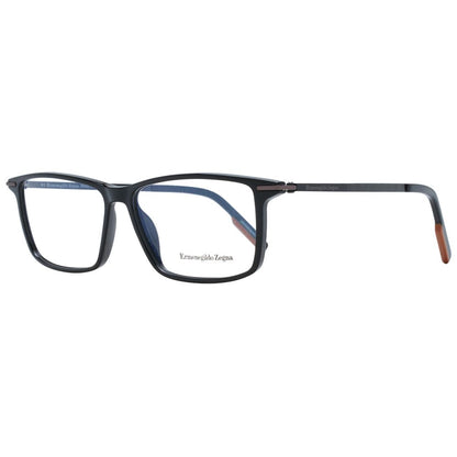 Ermenegildo Zegna Black Plastic Glasses (Frames) 1728,67345776800,Accessories,Black,Ermenegildo Zegna,Glasses (Frames) - Glasses and Sunglasses - Accessories,Glasses and Sunglasses - Accessories,Men,New with tags