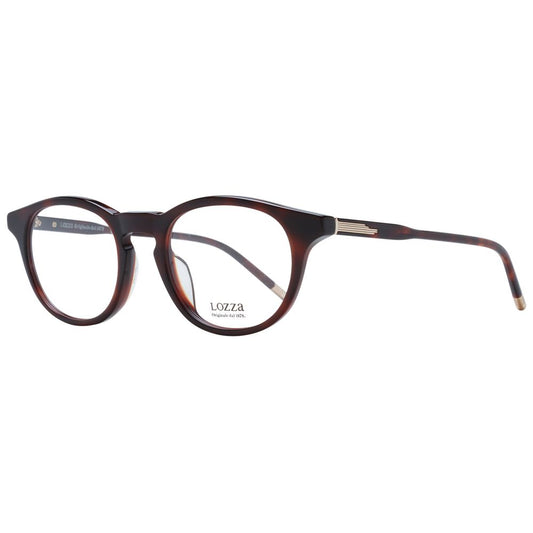 Lozza Brown Acetate & Plastic Glasses (Frames) Lozza