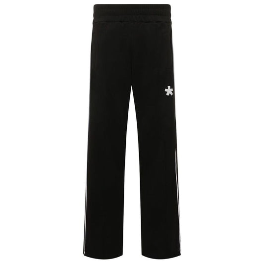 Black Polyester Jeans & Pant