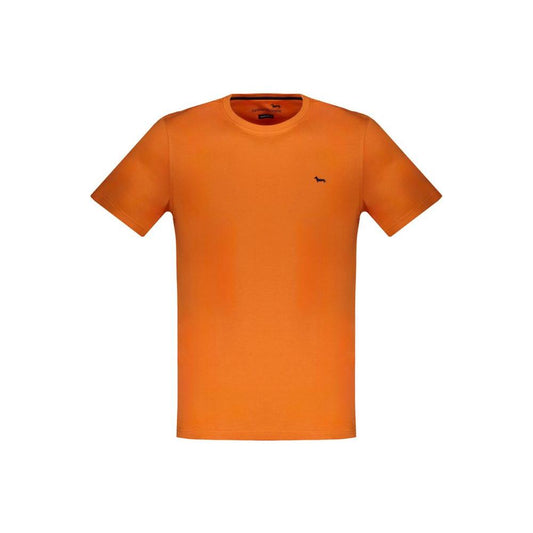 Harmont & Blaine Orange Cotton T-Shirt Harmont & Blaine