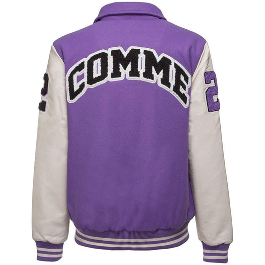 Comme Des Fuckdown Purple Polyester Jacket Comme Des Fuckdown