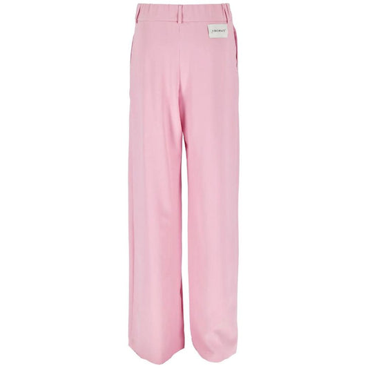 Hinnominate Pink Polyester Jeans & Pant Hinnominate