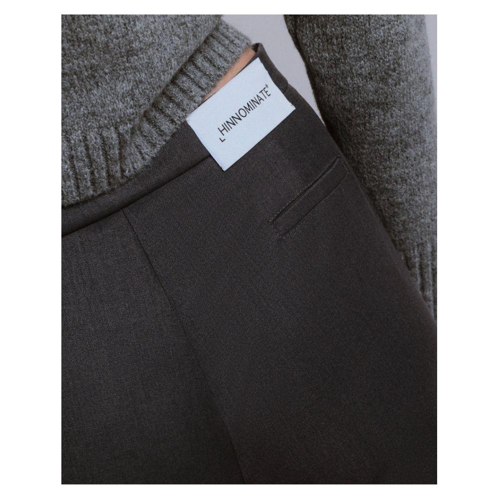 Hinnominate Gray Polyester Jeans & Pant Hinnominate