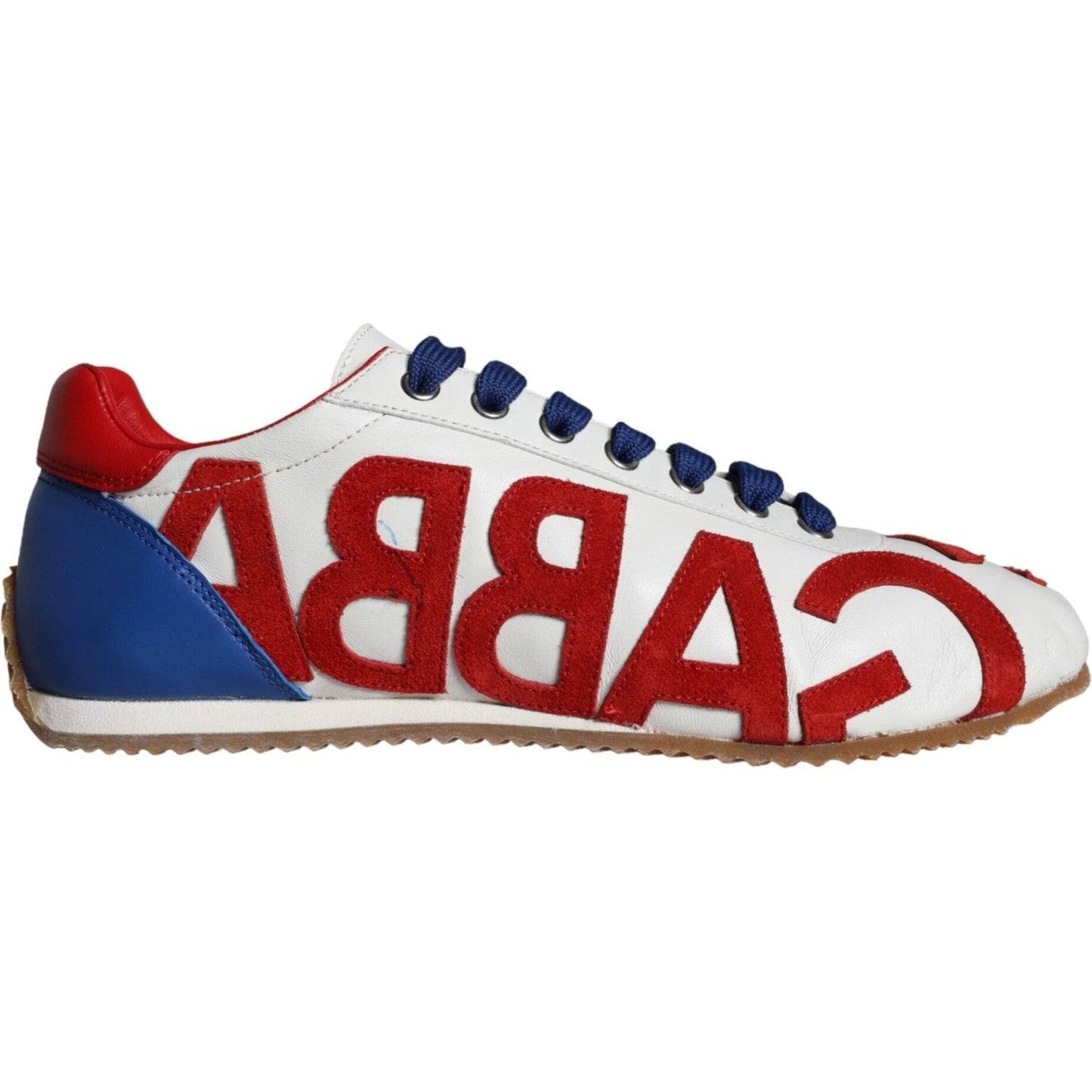 Dolce & Gabbana Multicolor Leather Logo Casual Sneakers Shoes Dolce & Gabbana